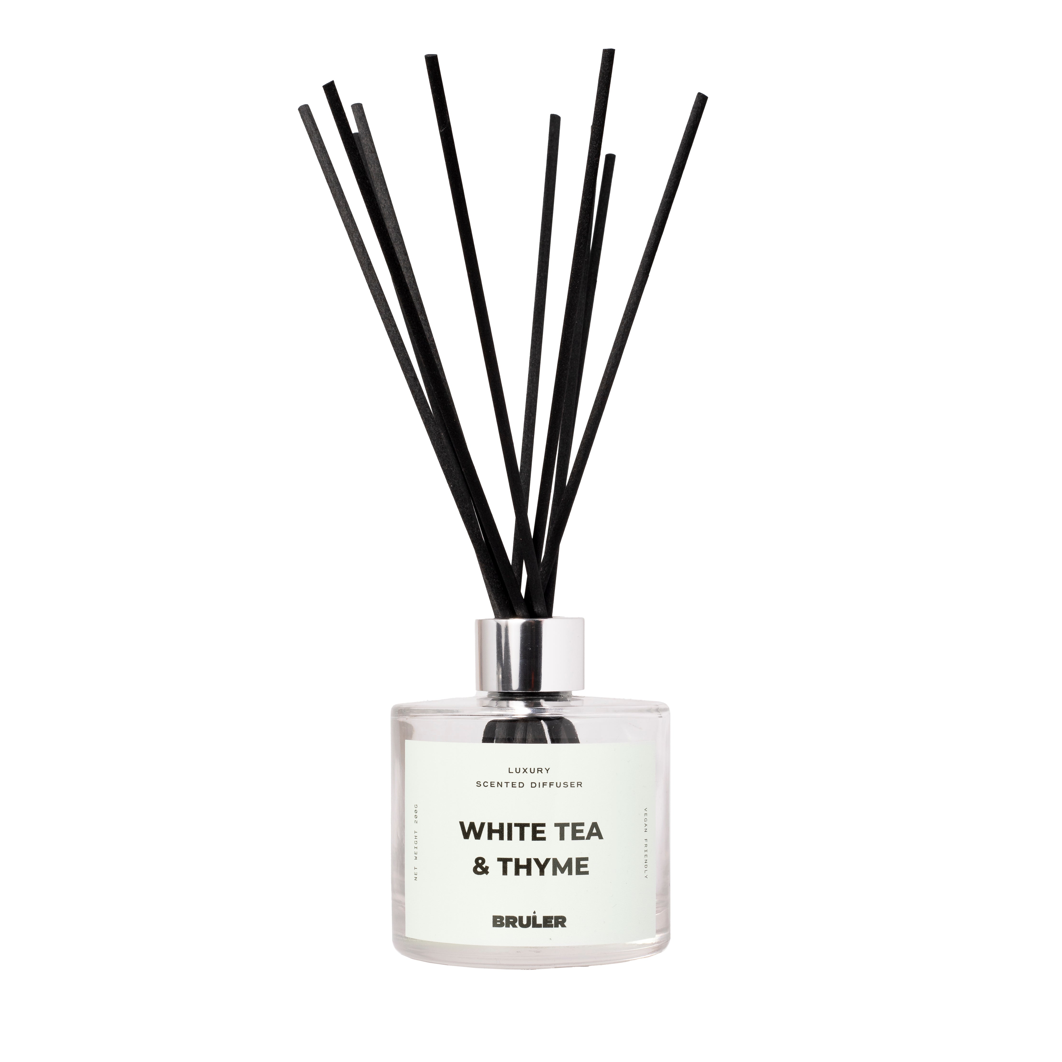 White Tea & Thyme Reed Diffuser – Brûler Candles