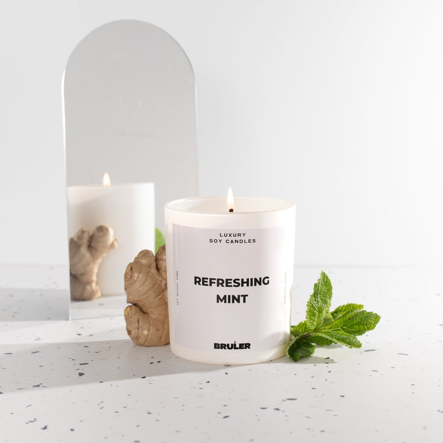 Refreshing Mint Candle
