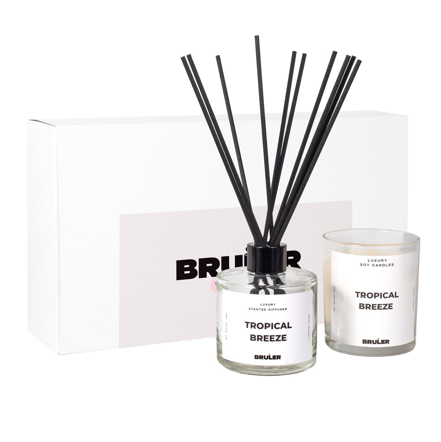 Candle & Reed Diffuser Gift Set