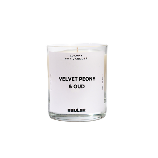 Velvet Peony & Oud Candle